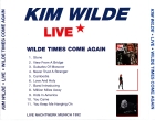 Wilde Times Come Again (Live) (1993)